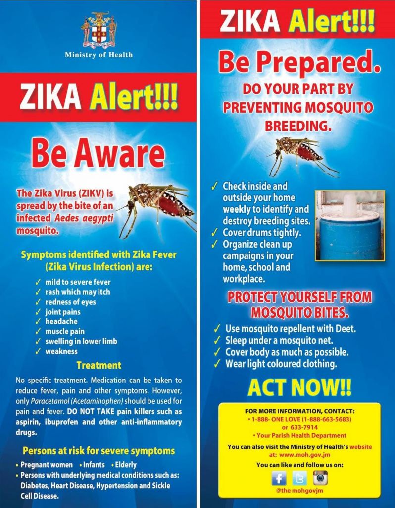 #AToZJamaicaChallenge: Z is for Zika (Finally, Inevitably)